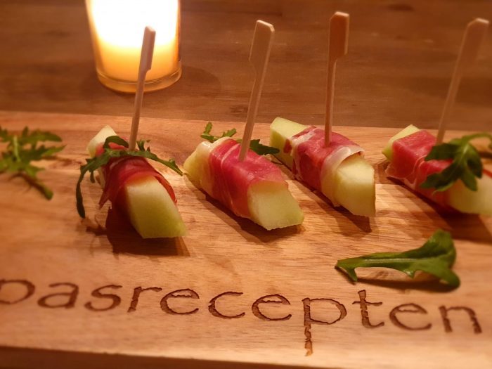Parmaham met meloen