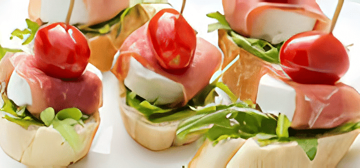 Pincho’s met geitenkaas