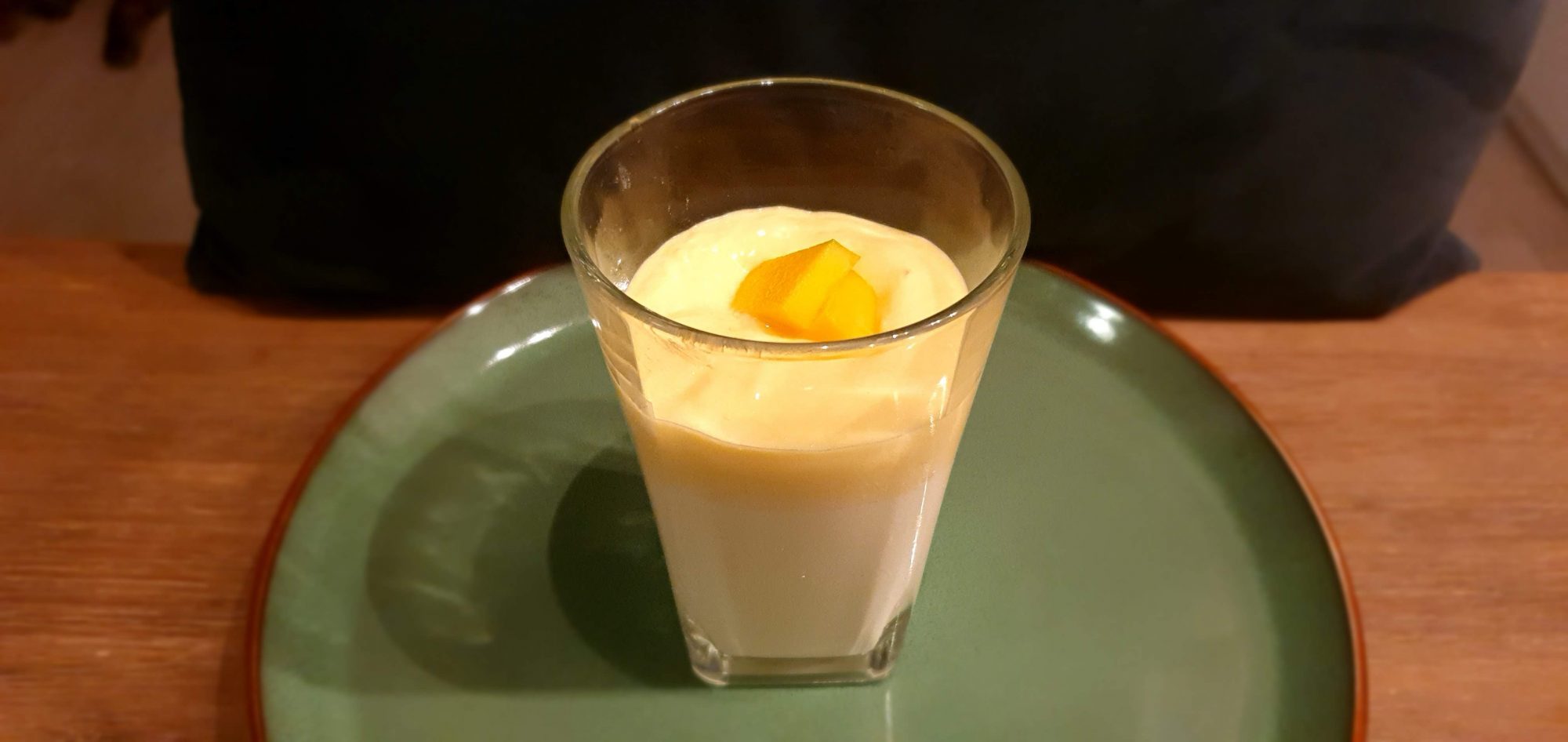 panna cotta mango