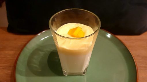 panna cotta mango