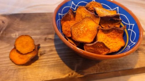 chips van zoete aardappel