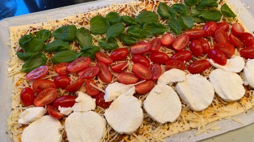 caprese rolletjes