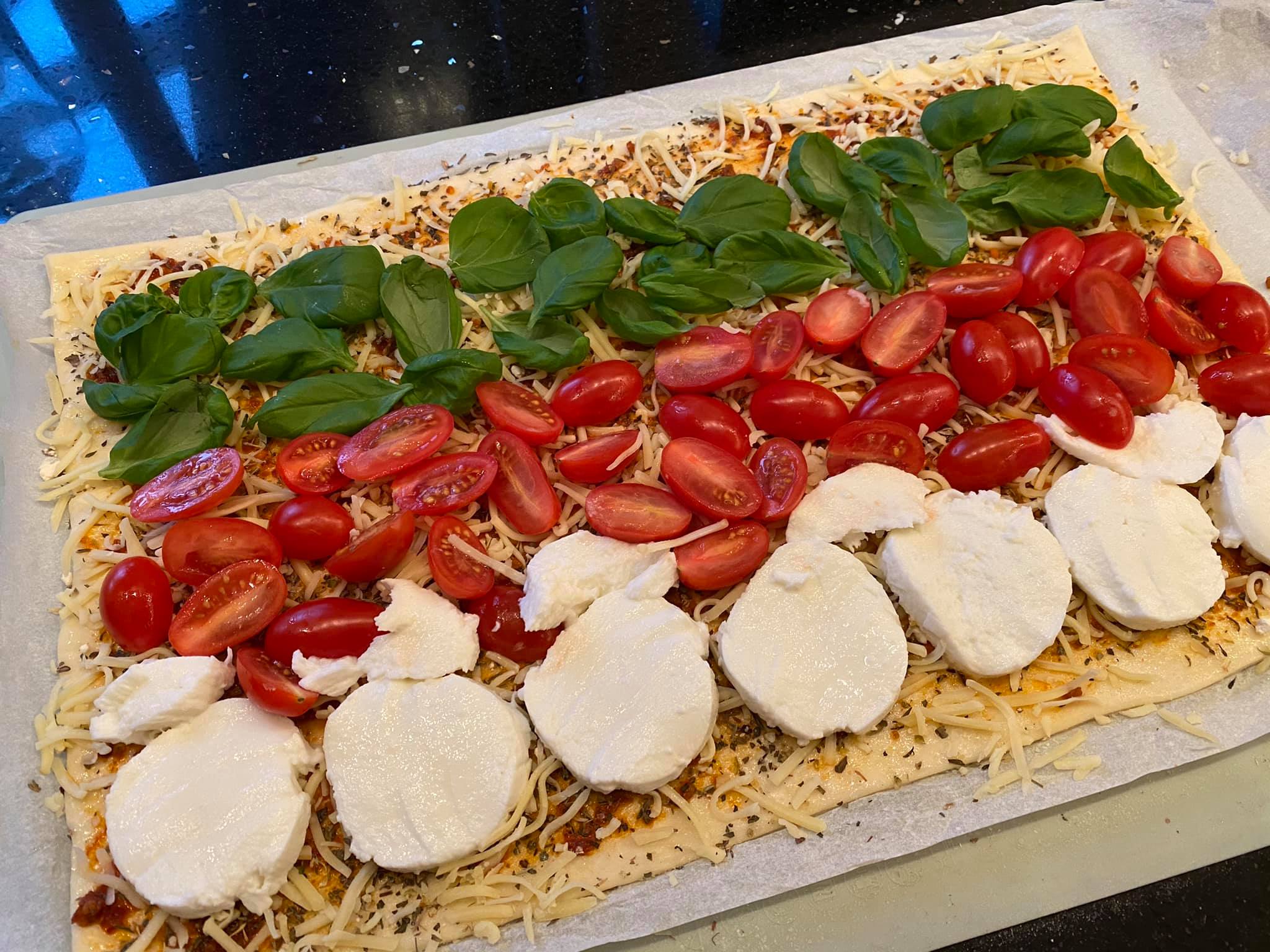 caprese rolletjes