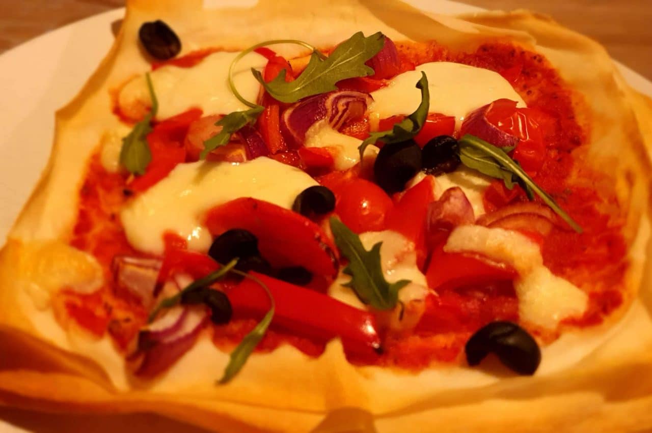 Filodeeg pizzaatjes