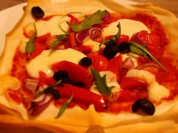 Filodeeg pizzaatjes