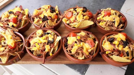 nacho's met pulled pork