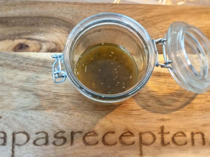 Griekse salade dressing