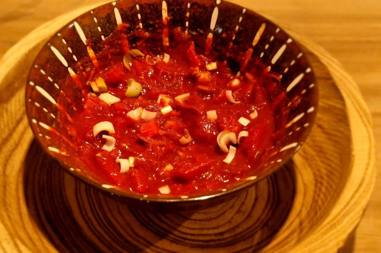 Pikante tomaten dipsaus
