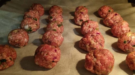 gehaktballen uit de oven