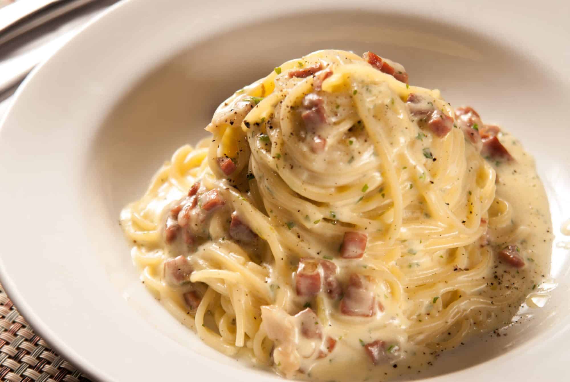 pasta carbonara