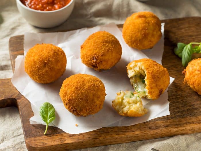 Arancini risotto balletjes