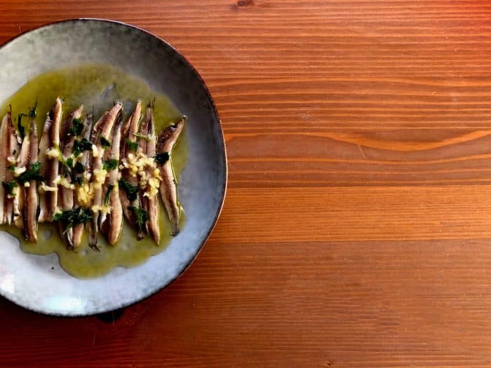 Boquerones en vinagre